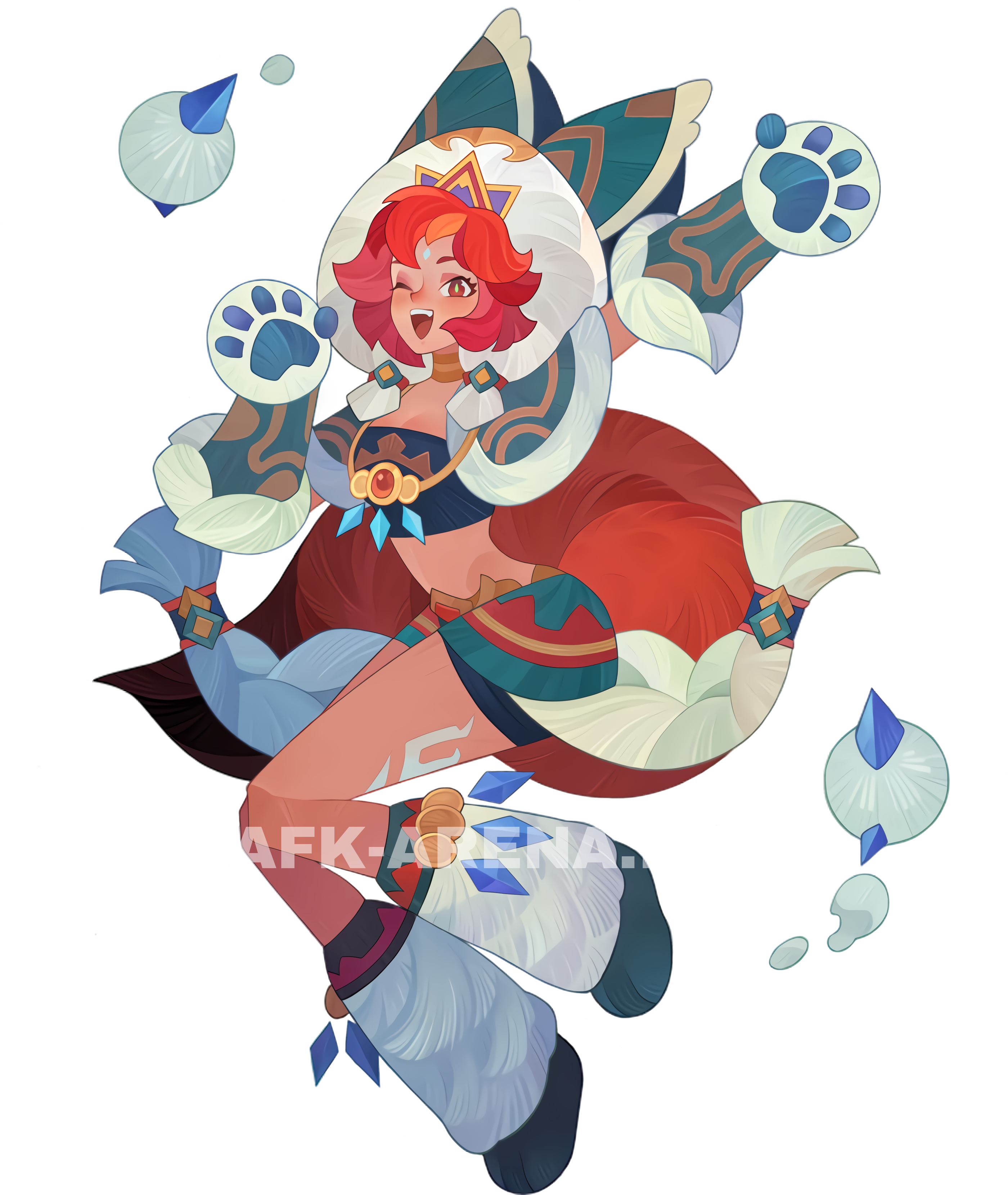 Satrana Skin - Wintry Blaze